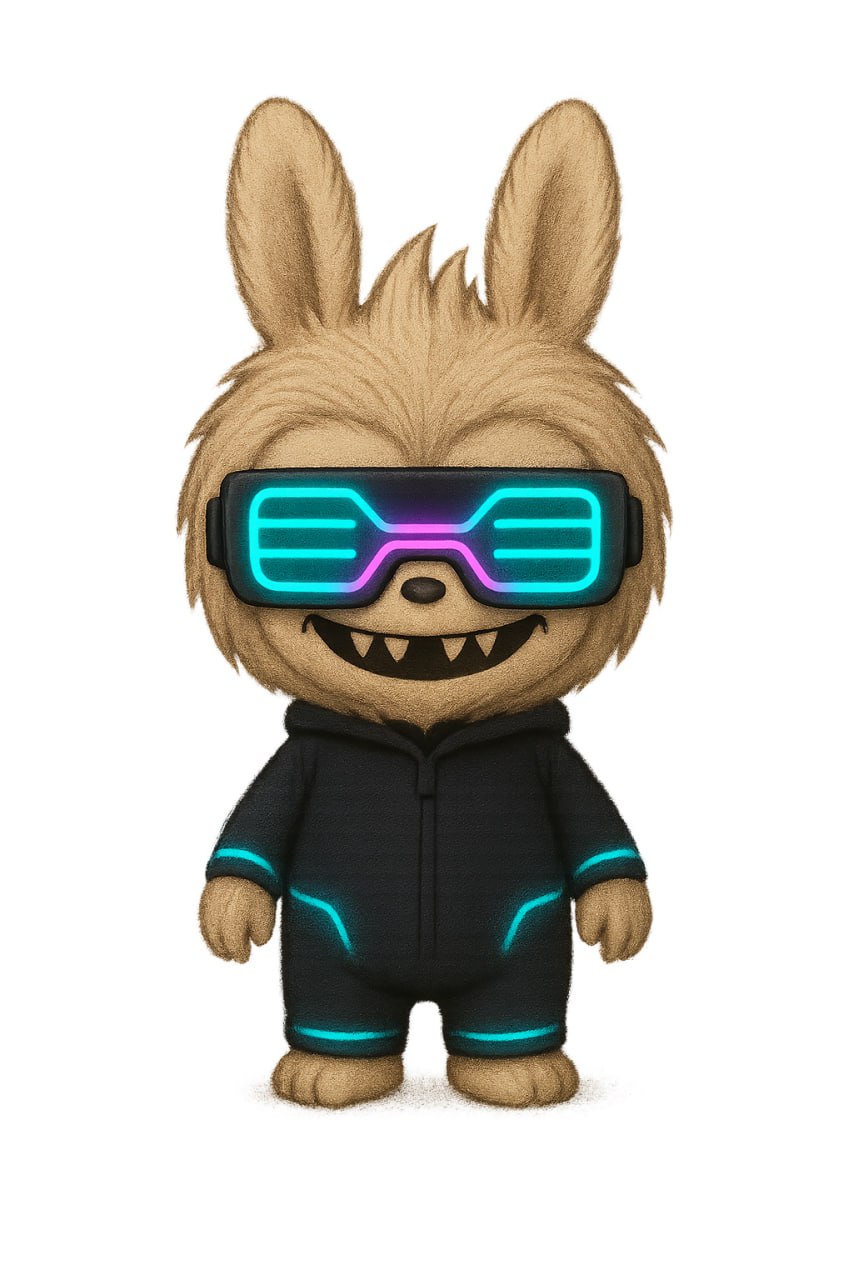 Labubu Neon Night Box